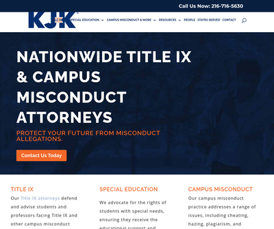 KJK: Student & Athlete Defense Title IX Attorneys