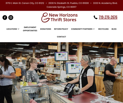  New Horizons Thrift Store