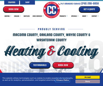 C & C HEATING & AIR CONDITIONING