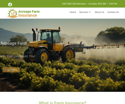 Acreage Farm Insurance