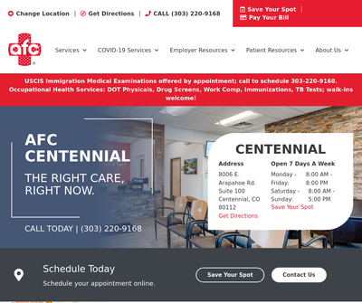 AFC Urgent Care Centennial