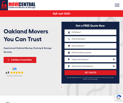 Move Central Movers Oakland