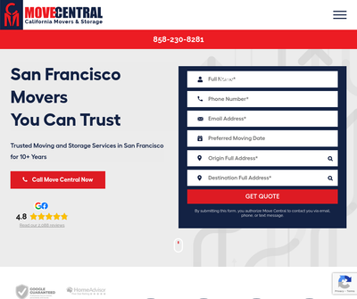 Move Central Movers San Francisco
