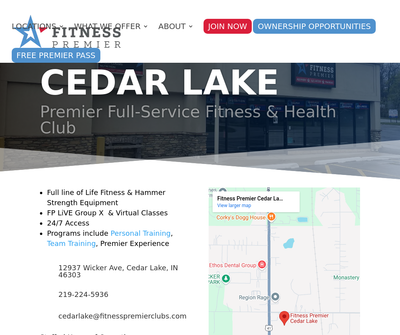 Fitness Premier Cedar Lake