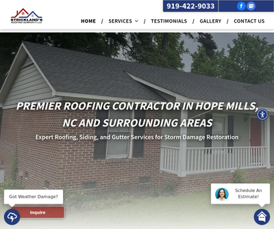 Strickland''s Roofing Semper Fi LLC