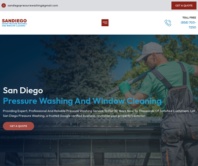 San Diego Pressure Washing and Window Cleaning
