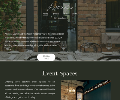 Rosmarino Italian Restaurant Brisbane