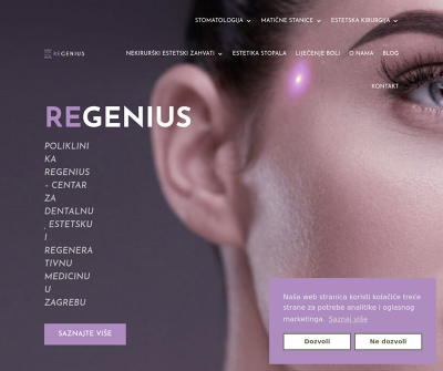 Poliklinika Regenius Homepage