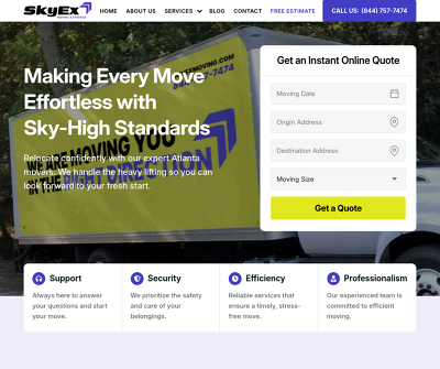 SkyEx Moving and Storage