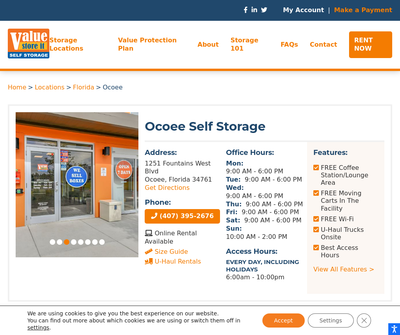 Value Store It Self Storage