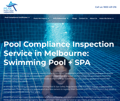 PEAK Pool n Spa Inspections