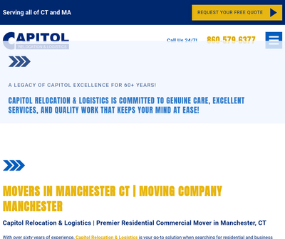 Capitol Relocation & Logistics - Business Moving Company