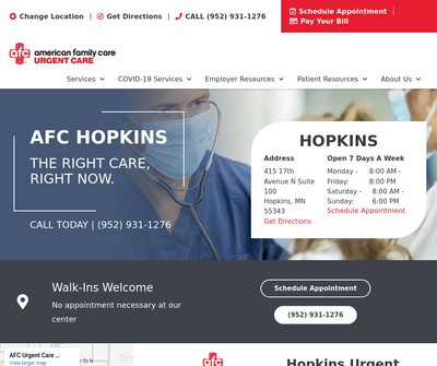 AFC Urgent Care Hopkins