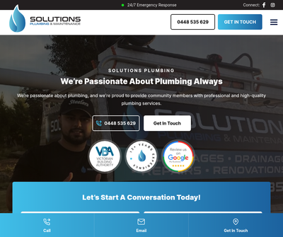 Solutions Plumbing & Maintenance