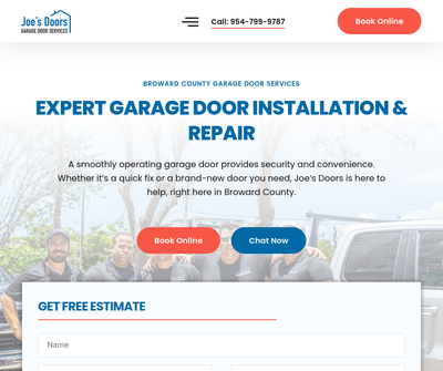 Joes Doors Garage Door Services