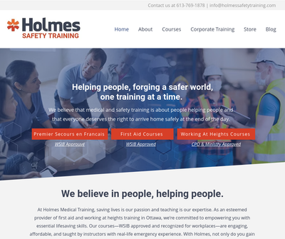 Holmes Safety Training
