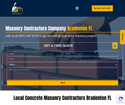 Masonry contractors Bradenton Fl