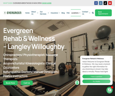 Evergreen Rehab & Wellness - Langley Willoughby