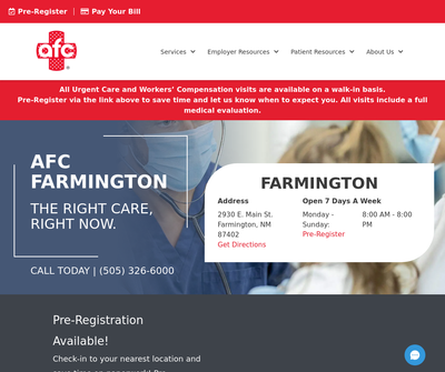 AFC Urgent Care Farmington