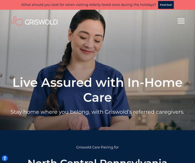 Griswold Care Pairing for North Central Pennsylvania
