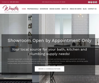 Weinstein Bath & Kitchen Showroom in Broomall
