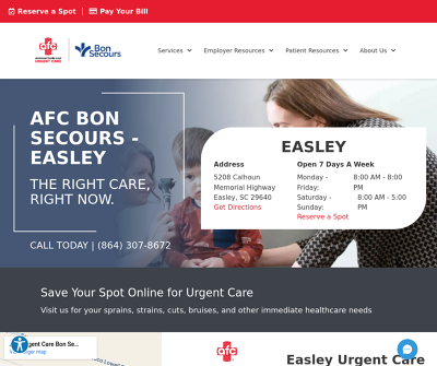 AFC Urgent Care - Easley