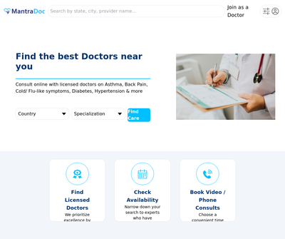 Find Best Online Doctors and Health Care Providers