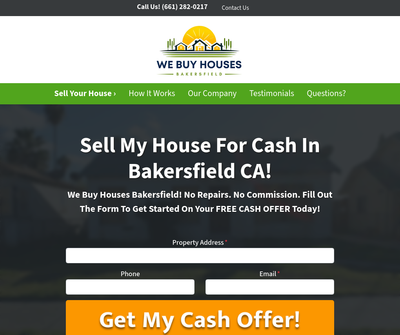 We Buy Houses Bakersfield