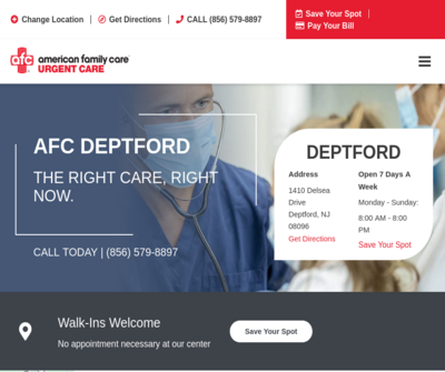 AFC Urgent Care Deptford