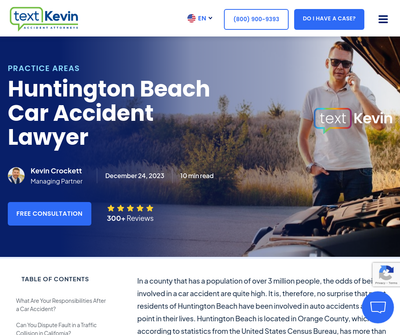 Text Kevin Accident Attorneys