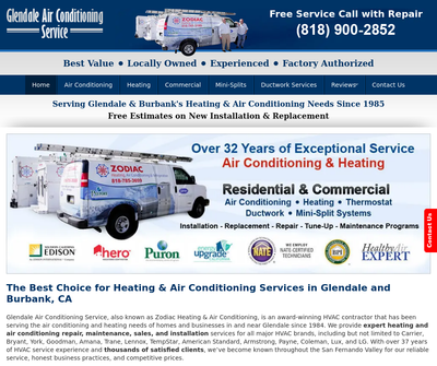 Glendale Air Conditioning Service
