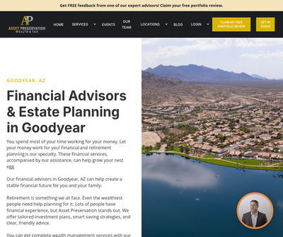 Asset Preservation Wealth & Tax, Financial Advisors