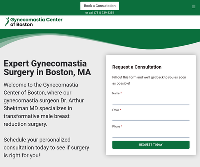 Gynecomastia Center of Boston