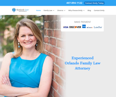 Konicek Law, PLLC Orlando Family Law Attorney