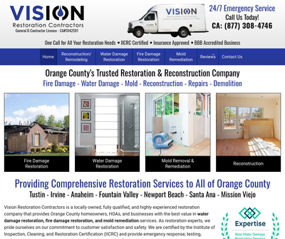 Water & Fire Damage Restoration