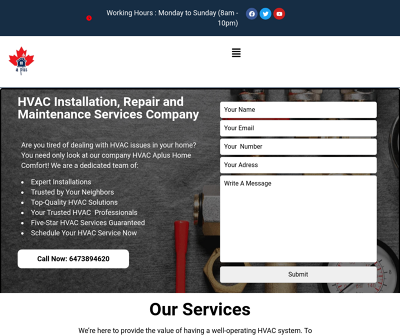 HVAC Aplus  Home Comfort