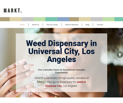 Markt. Cannabis Dispensary Weed Shop Los Angeles