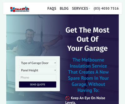 FalkStarGarageDoorInsulation