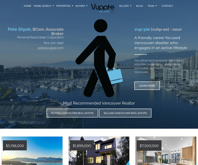 Pete Shpak - Vancouver Realtor - Vuppie Real Estate Team