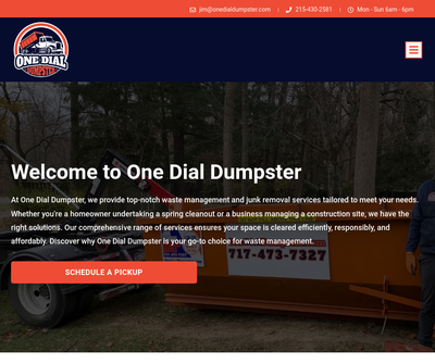 One Dial Dumpster