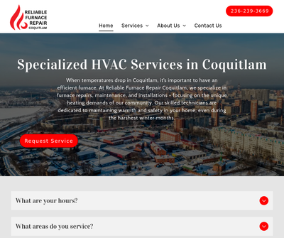 Reliable Furnace Repair Coquitlam