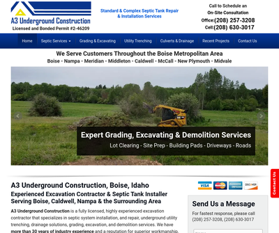 Septic Tank System Installation