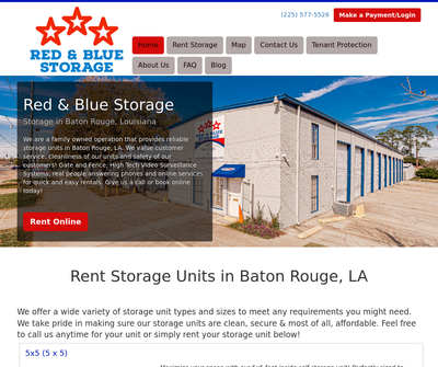 Red & Blue Storage