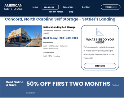 Settlers Landing Self Storage
