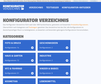 konfigurator verzeichnis