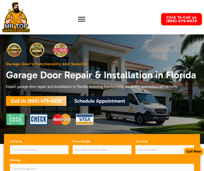  MR Top Garage Door Repair Inc