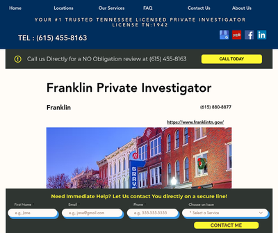 Franklin Private Investigator - The Dillon Agency
