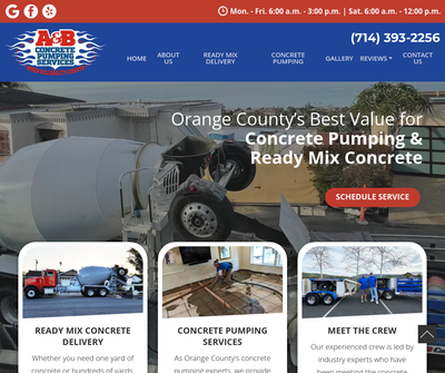 A&B Concrete Pumping Services