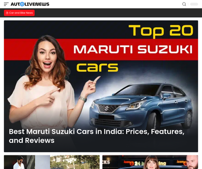 Car And Bike News, Updates, And Reviews At AUTOLIVENEWS