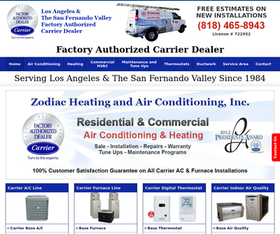 Zodiac Heating & Air Conditioning, Inc.